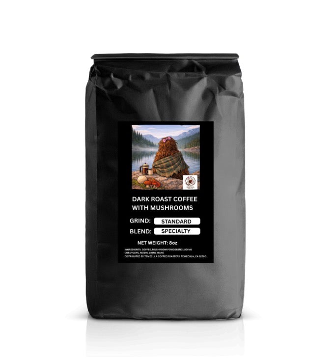 Coffee with Mushrooms Dark Roast