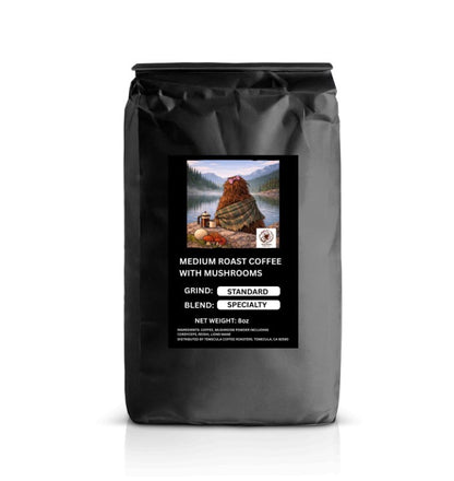 Coffee with Mushrooms Medium Roast