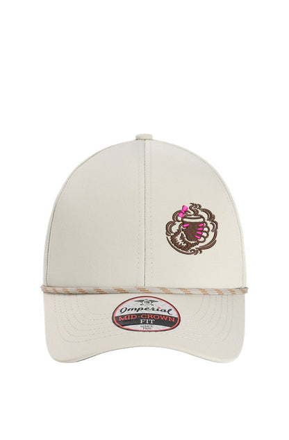 Sassy Brew Habanero Rope Cap - Putty White